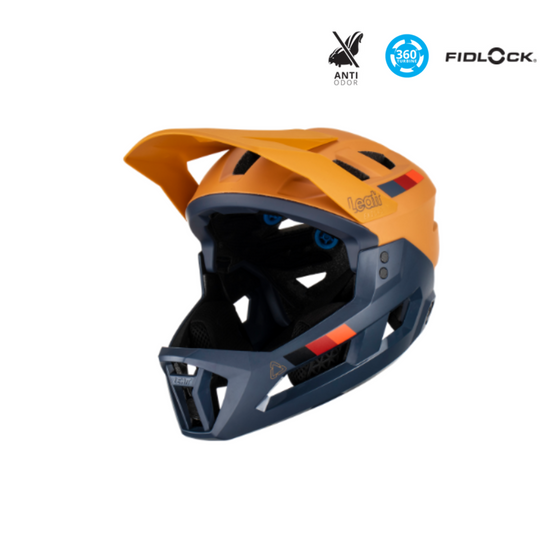 LEATT ENDURO 2.0 MTB PROTECTION HELMET Orange