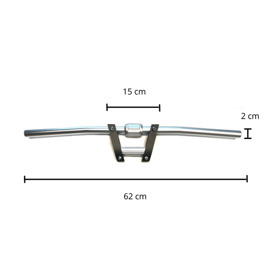 Silver Foldable Handlebar INOKIM OX EVOLV Pro